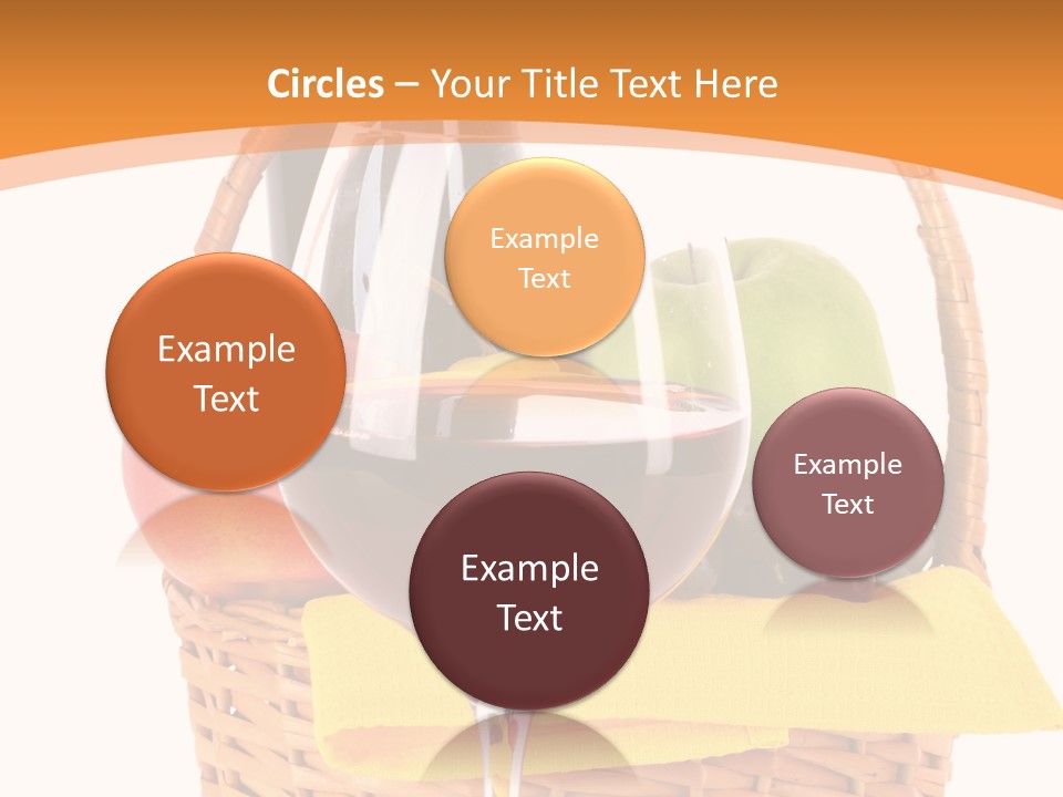 Wine Liquid Grapes PowerPoint Template