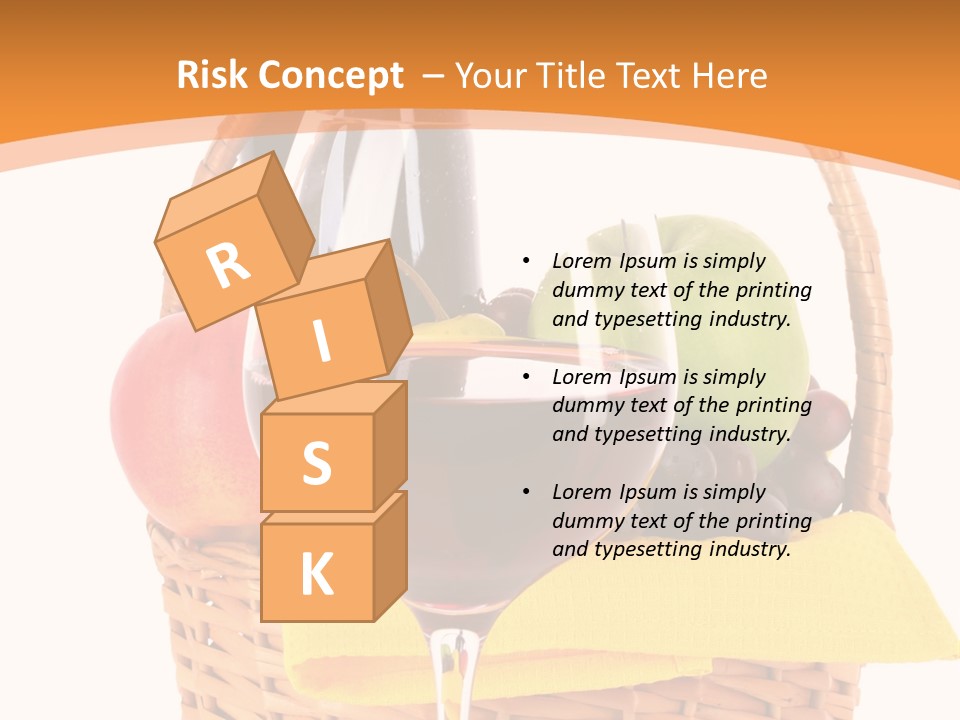 Wine Liquid Grapes PowerPoint Template