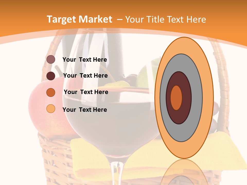 Wine Liquid Grapes PowerPoint Template