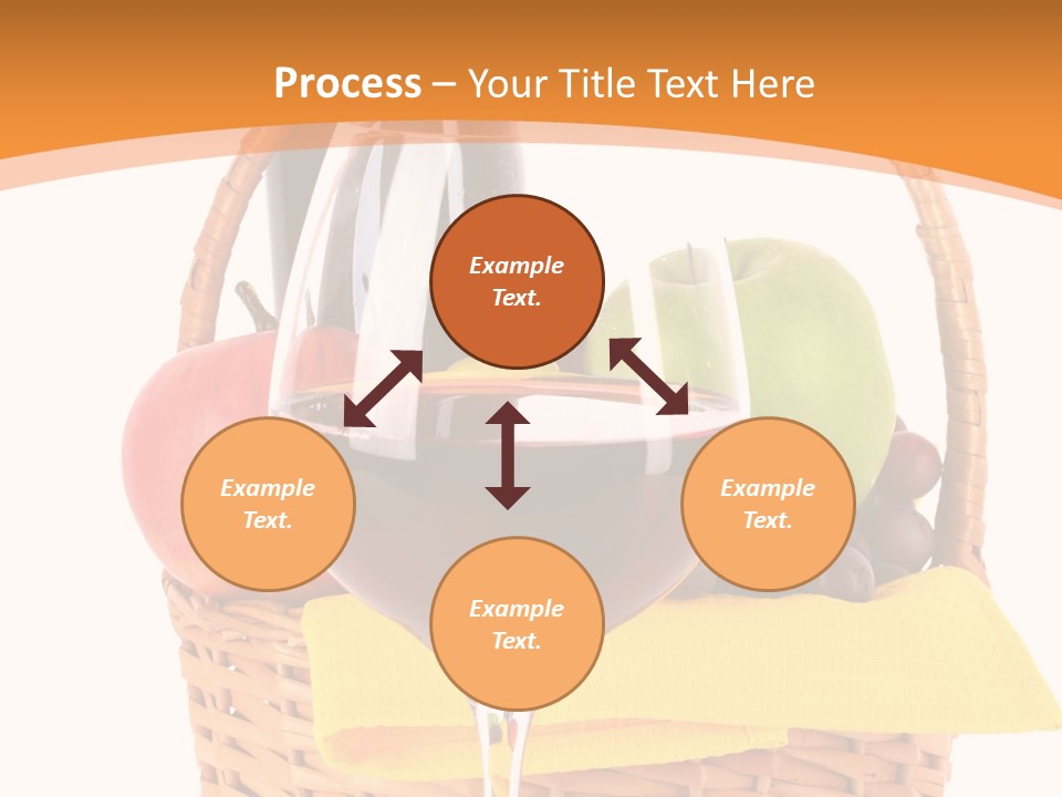 Wine Liquid Grapes PowerPoint Template