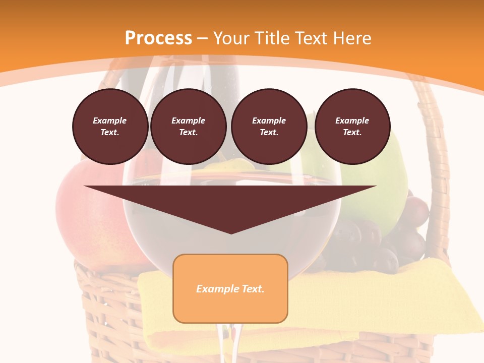 Wine Liquid Grapes PowerPoint Template