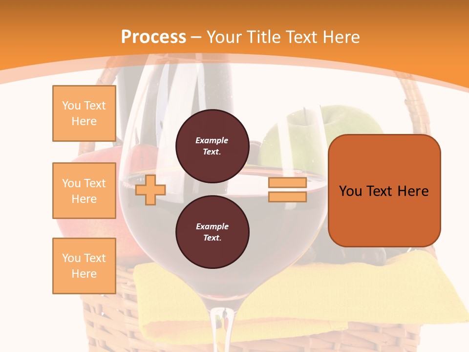 Wine Liquid Grapes PowerPoint Template