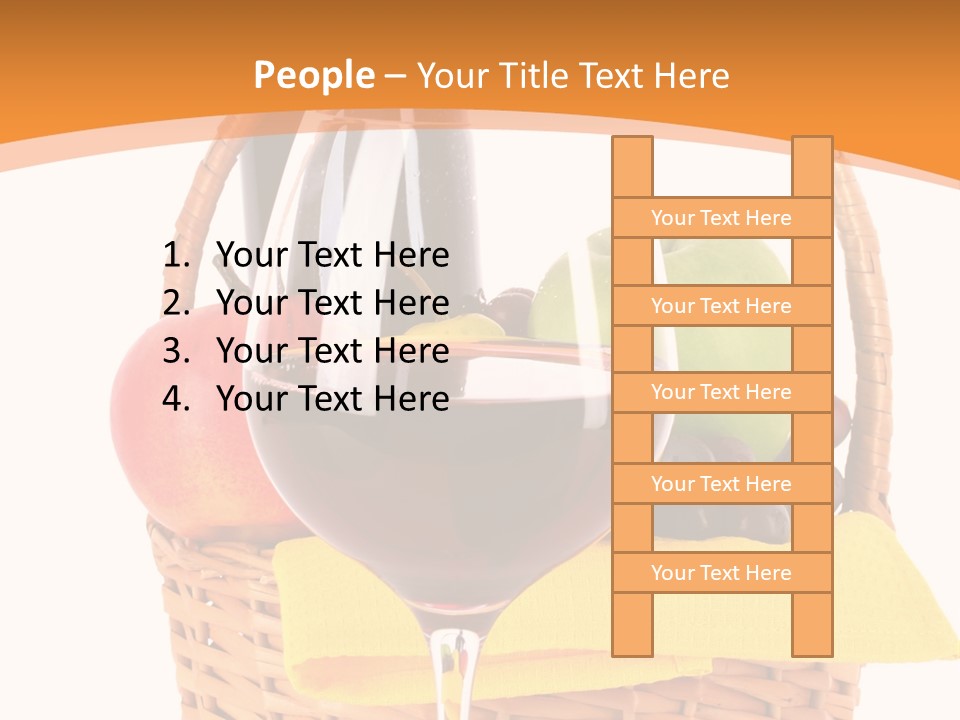 Wine Liquid Grapes PowerPoint Template