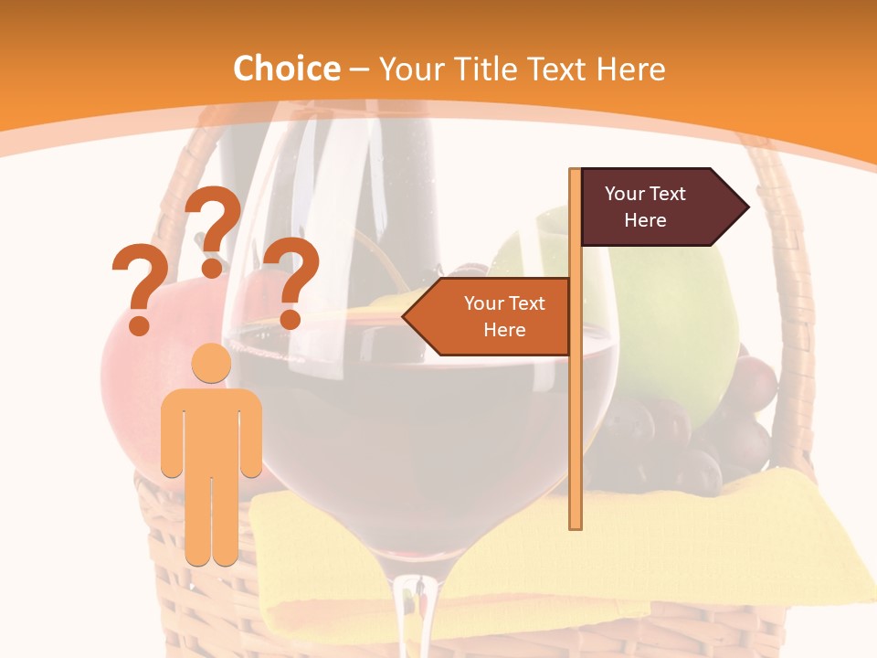 Wine Liquid Grapes PowerPoint Template