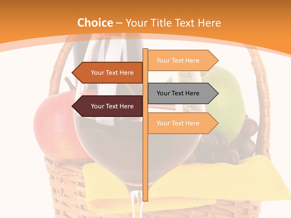 Wine Liquid Grapes PowerPoint Template