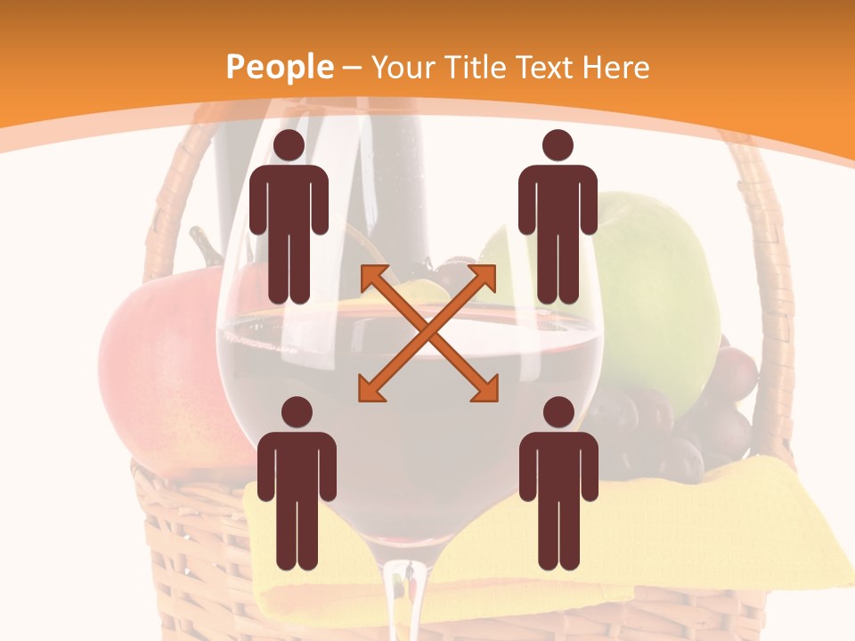 Wine Liquid Grapes PowerPoint Template