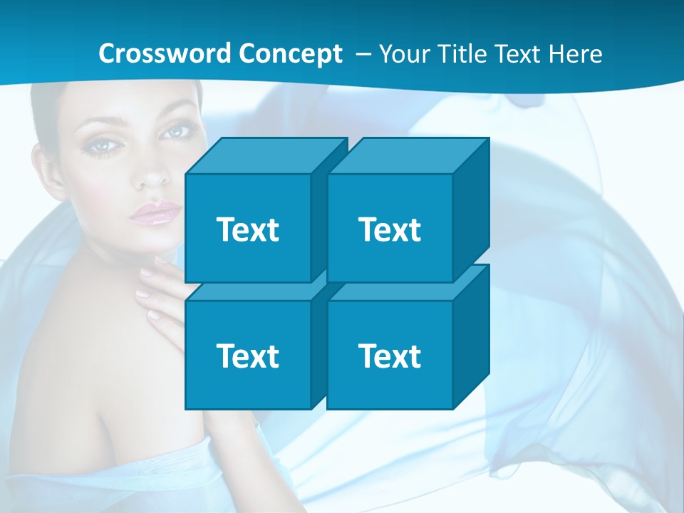 Gem Silver Cute PowerPoint Template