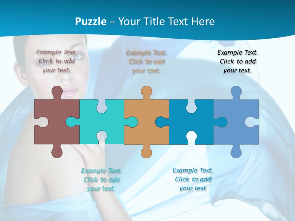 Gem Silver Cute PowerPoint Template