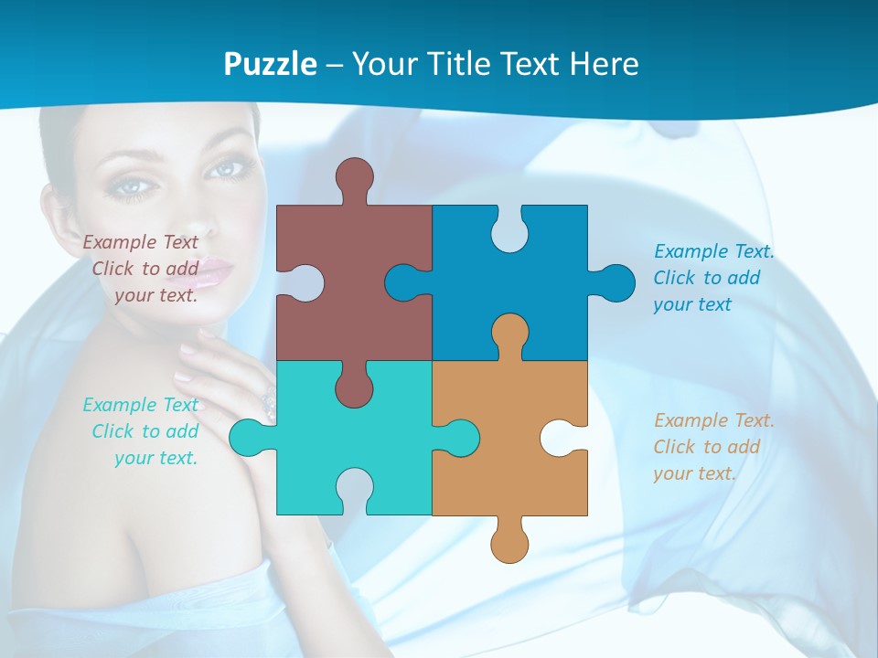 Gem Silver Cute PowerPoint Template