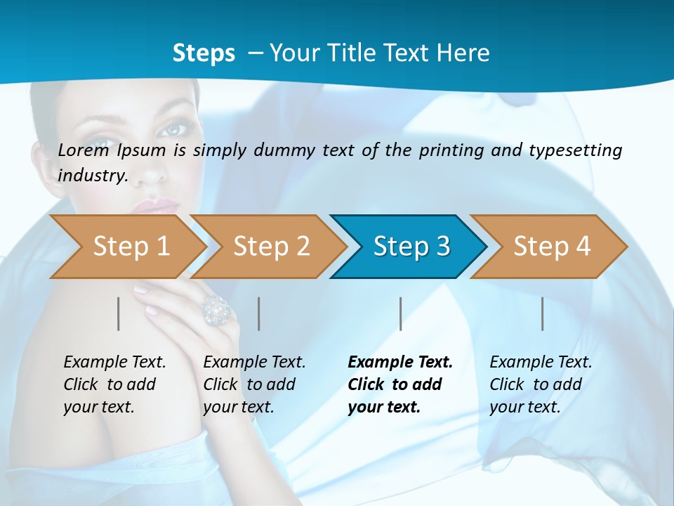 Gem Silver Cute PowerPoint Template