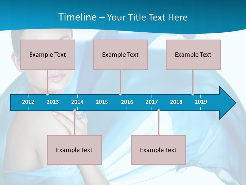 Gem Silver Cute PowerPoint Template