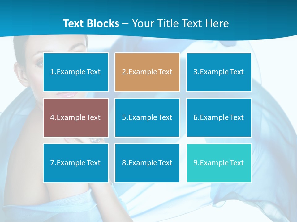 Gem Silver Cute PowerPoint Template