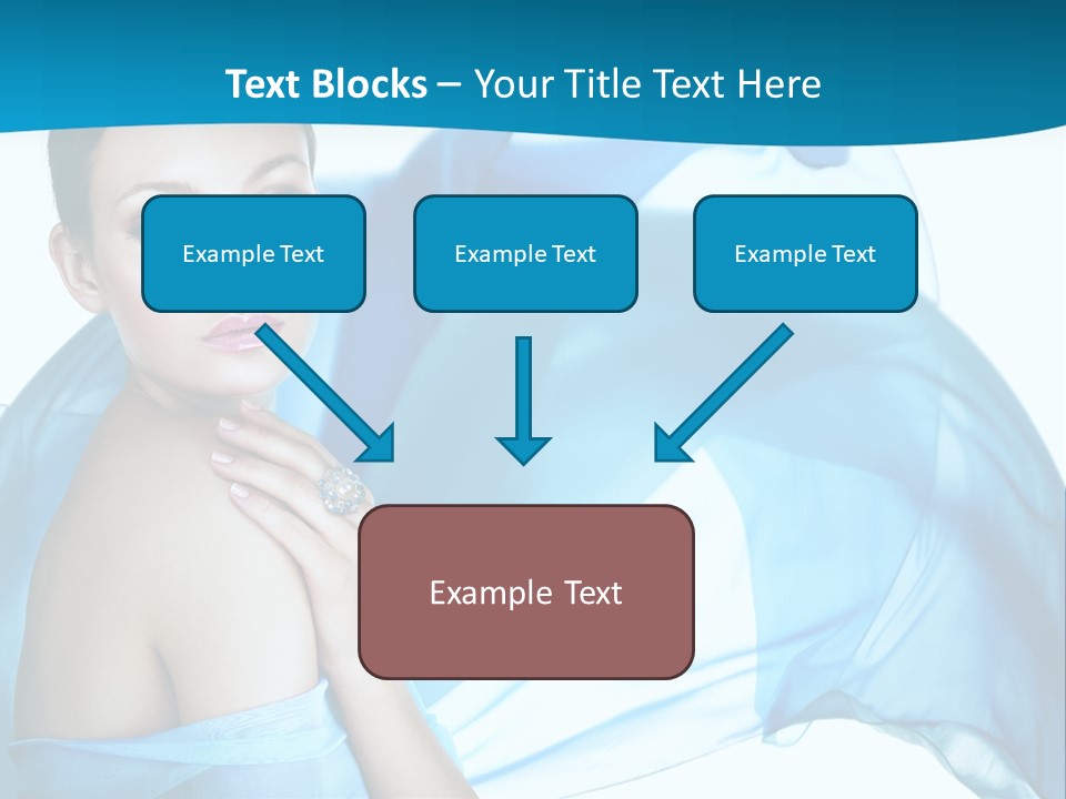 Gem Silver Cute PowerPoint Template