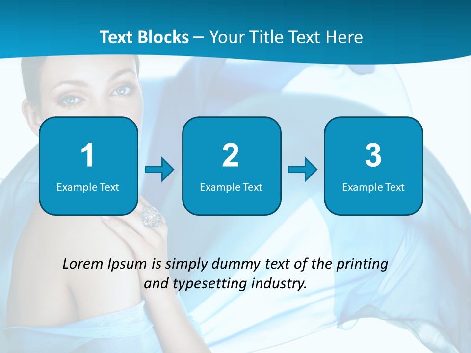 Gem Silver Cute PowerPoint Template