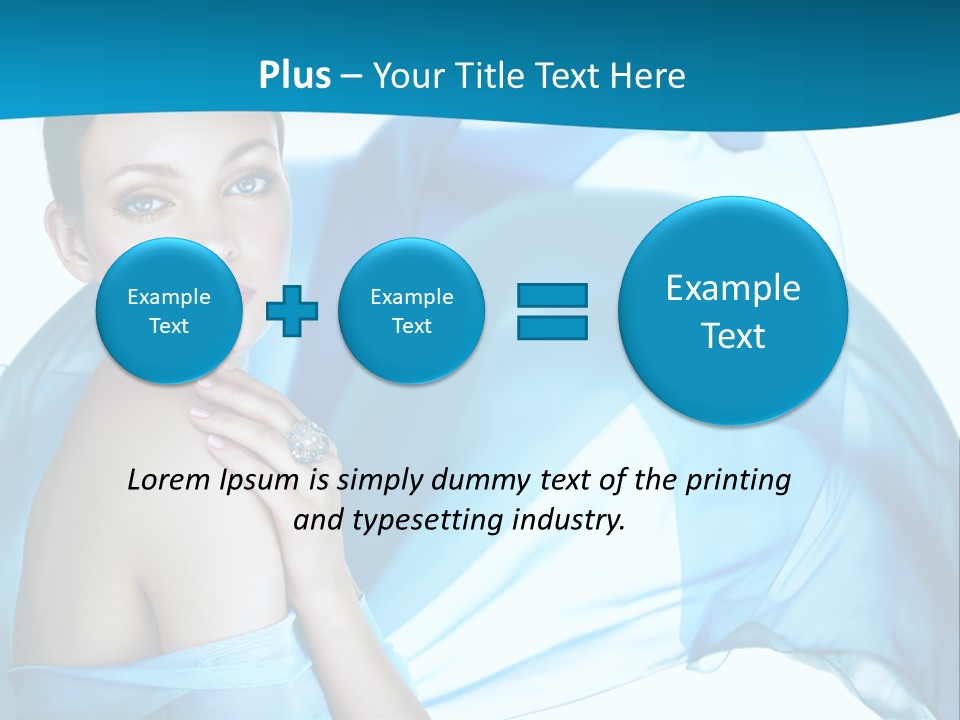 Gem Silver Cute PowerPoint Template