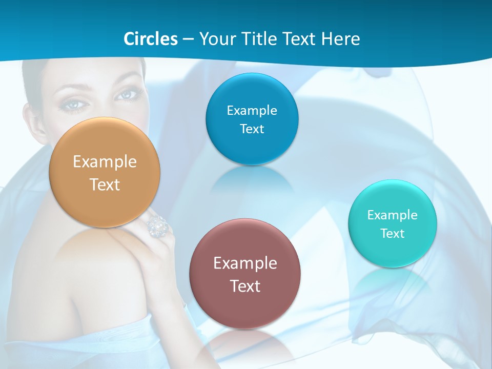 Gem Silver Cute PowerPoint Template