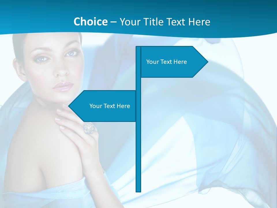 Gem Silver Cute PowerPoint Template