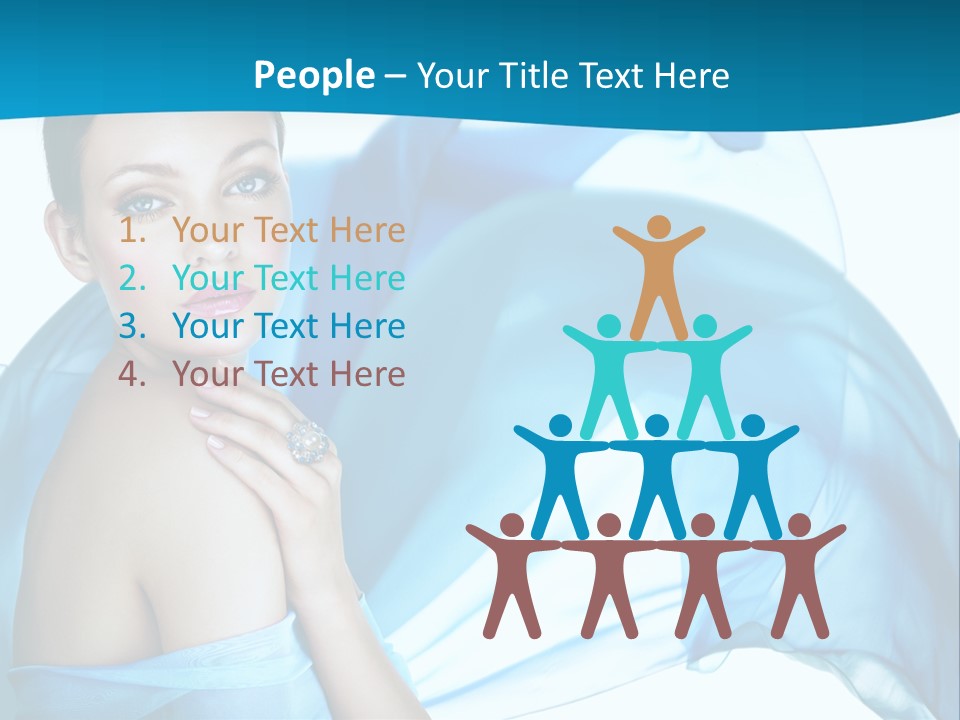 Gem Silver Cute PowerPoint Template