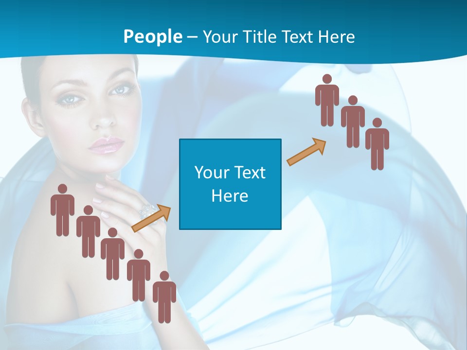 Gem Silver Cute PowerPoint Template