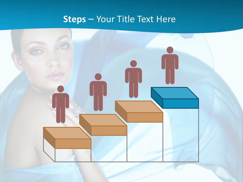 Gem Silver Cute PowerPoint Template