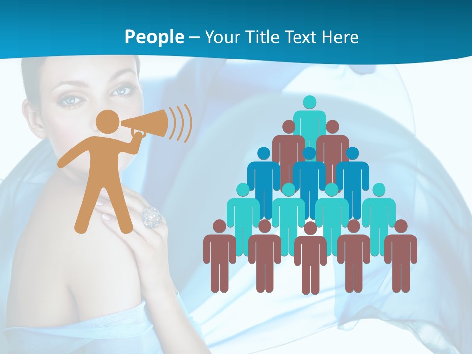 Gem Silver Cute PowerPoint Template