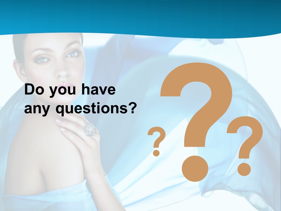 Gem Silver Cute PowerPoint Template