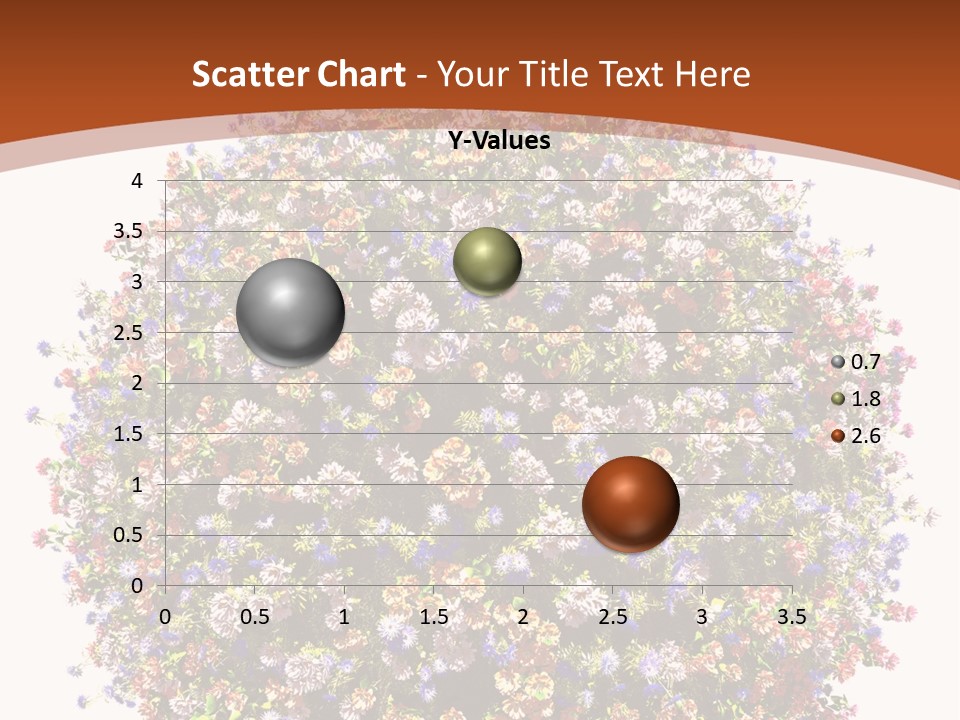 Bundle Blue Flower PowerPoint Template