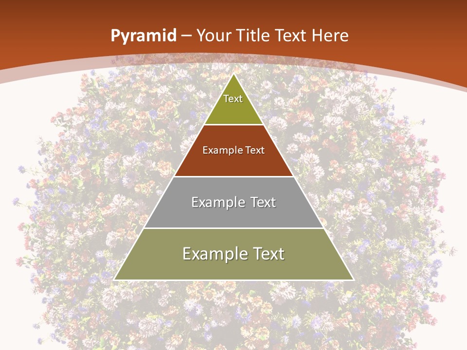 Bundle Blue Flower PowerPoint Template