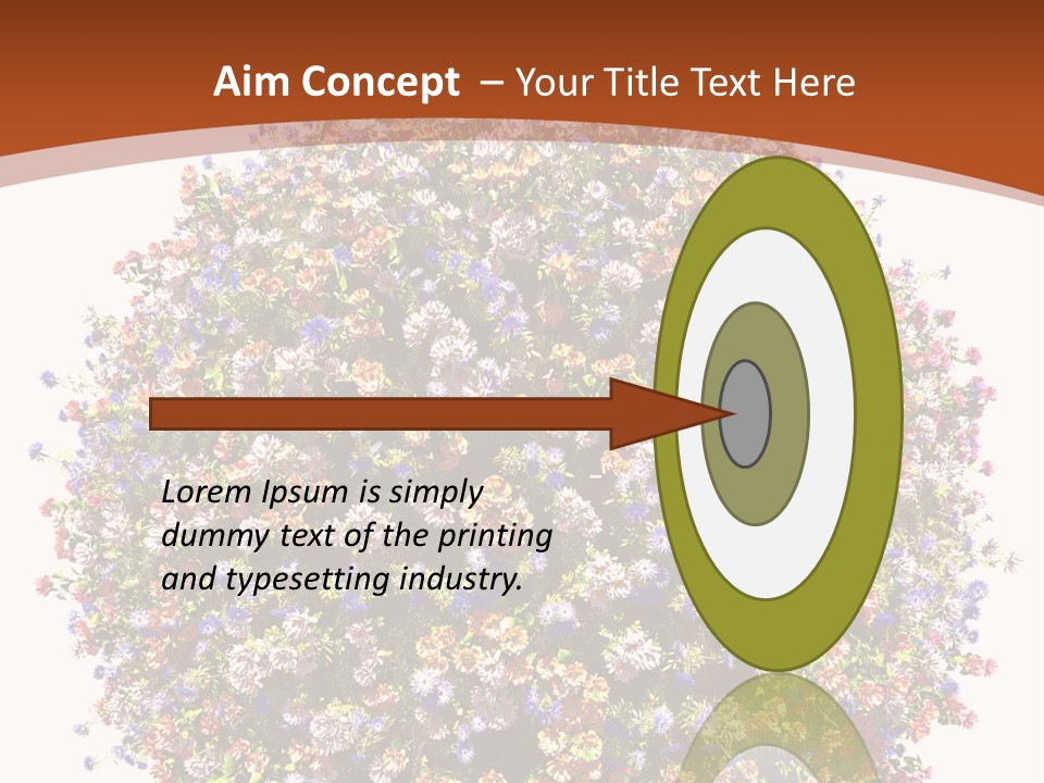 Bundle Blue Flower PowerPoint Template