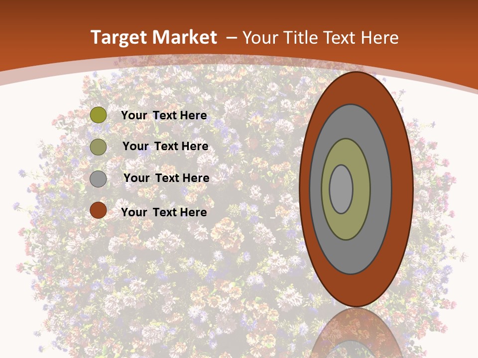 Bundle Blue Flower PowerPoint Template