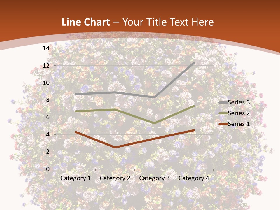 Bundle Blue Flower PowerPoint Template