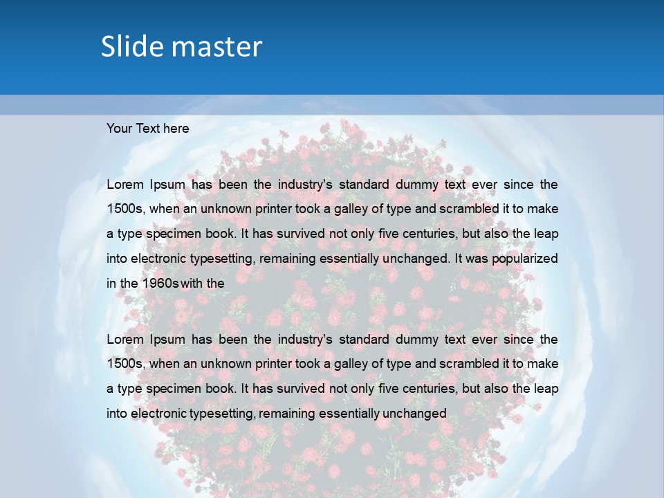 Condense Green Model PowerPoint Template