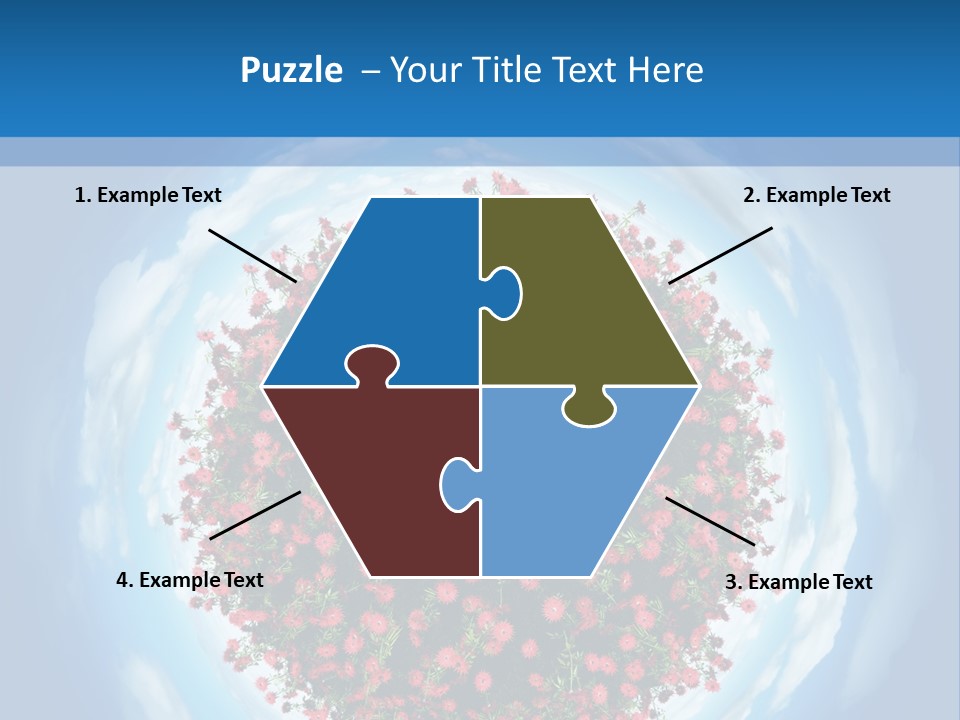 Condense Green Model PowerPoint Template