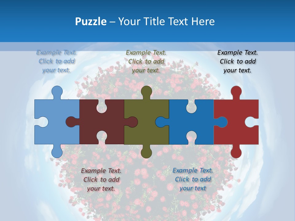 Condense Green Model PowerPoint Template