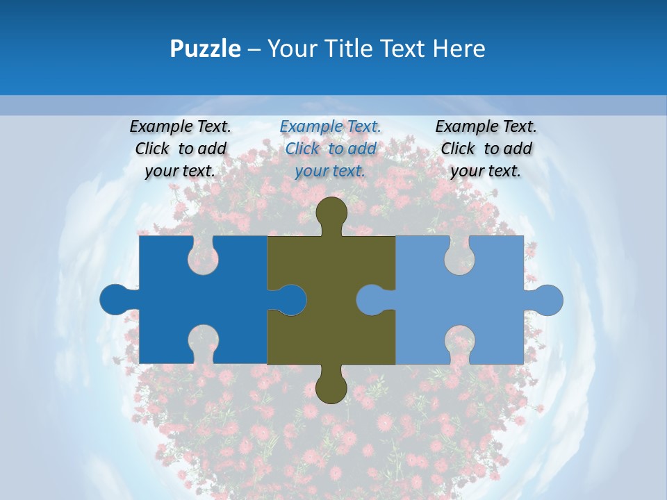 Condense Green Model PowerPoint Template