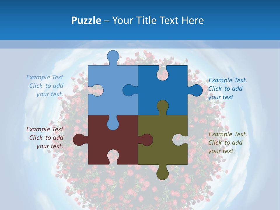 Condense Green Model PowerPoint Template