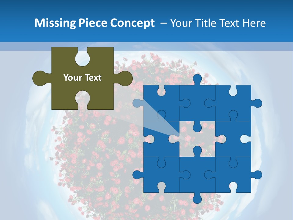 Condense Green Model PowerPoint Template