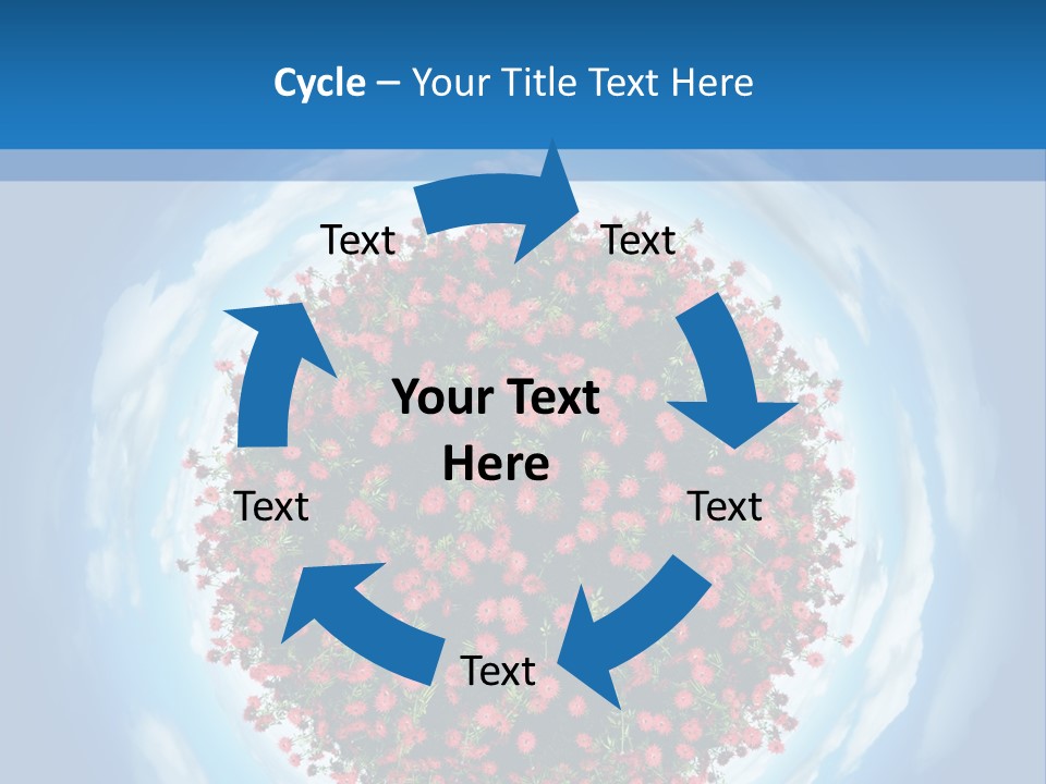 Condense Green Model PowerPoint Template