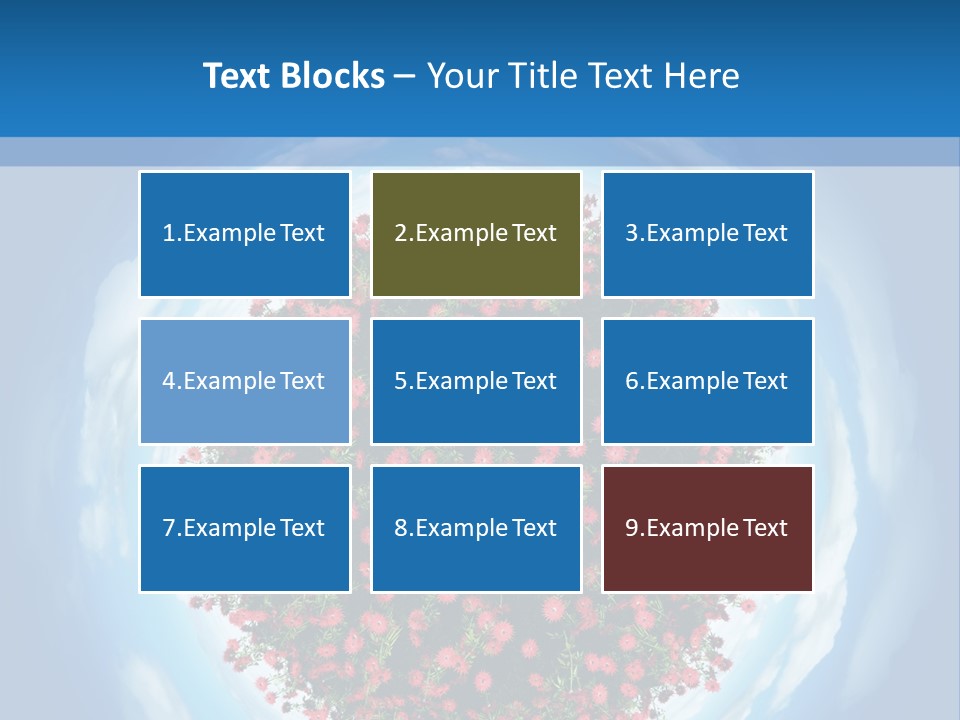 Condense Green Model PowerPoint Template