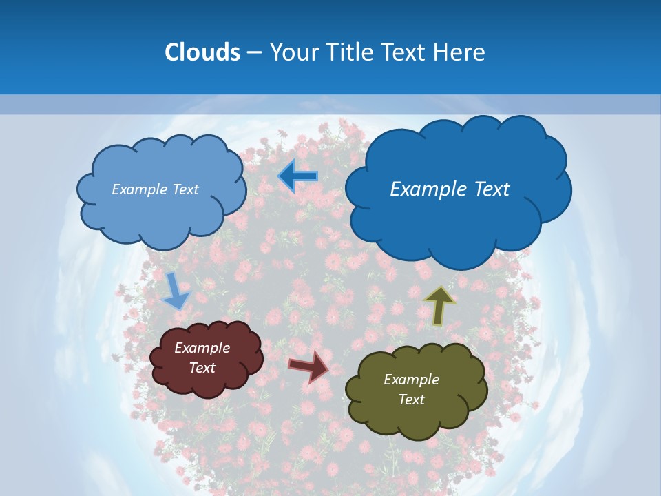 Condense Green Model PowerPoint Template