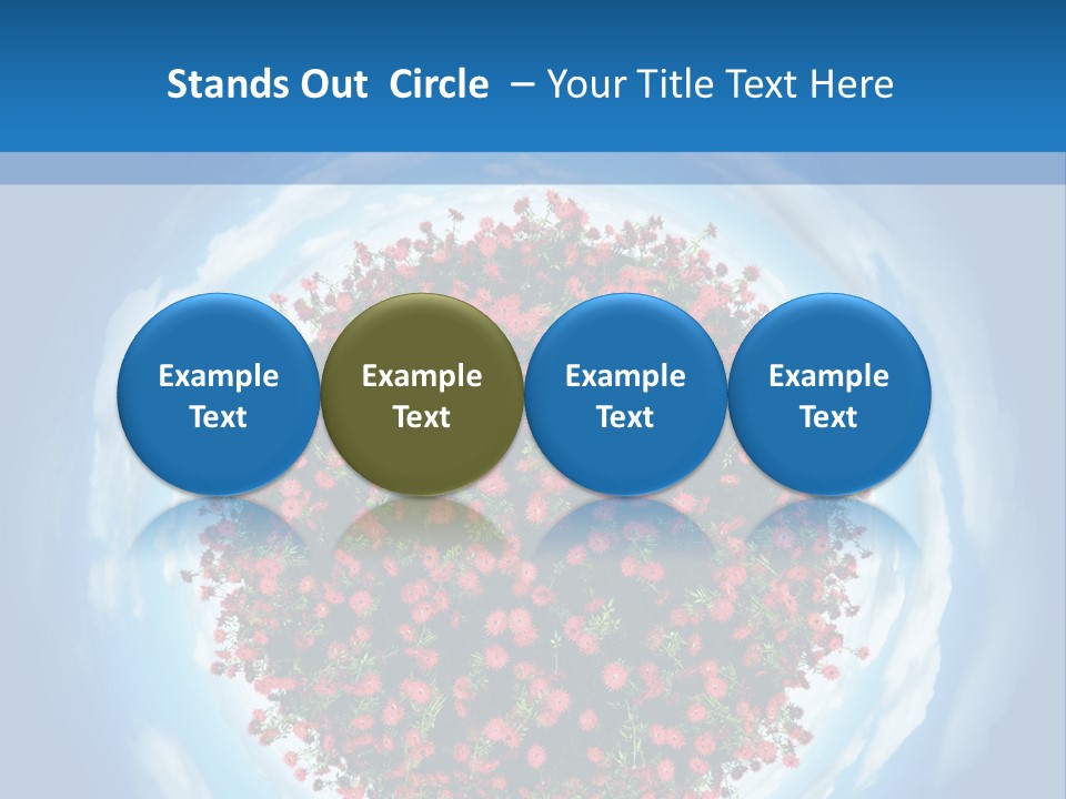 Condense Green Model PowerPoint Template