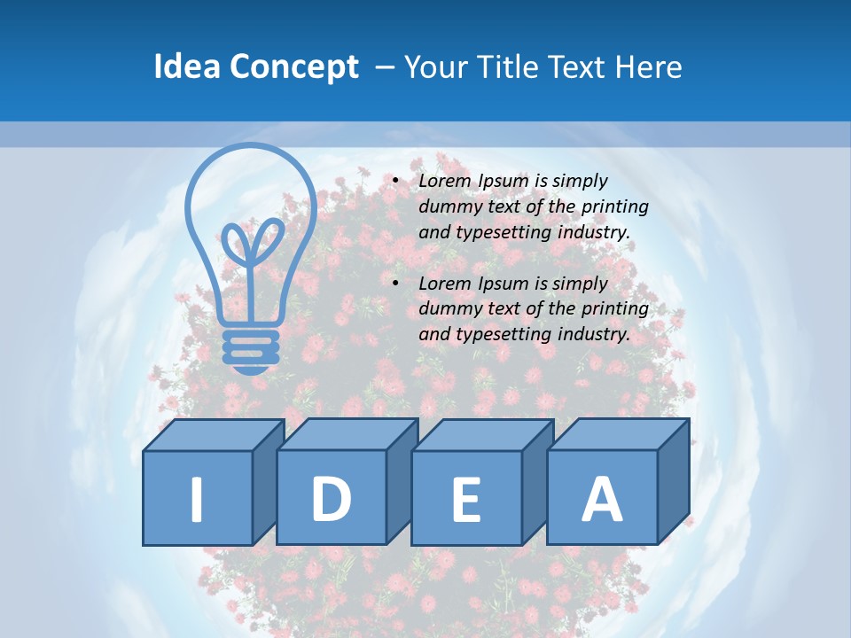 Condense Green Model PowerPoint Template