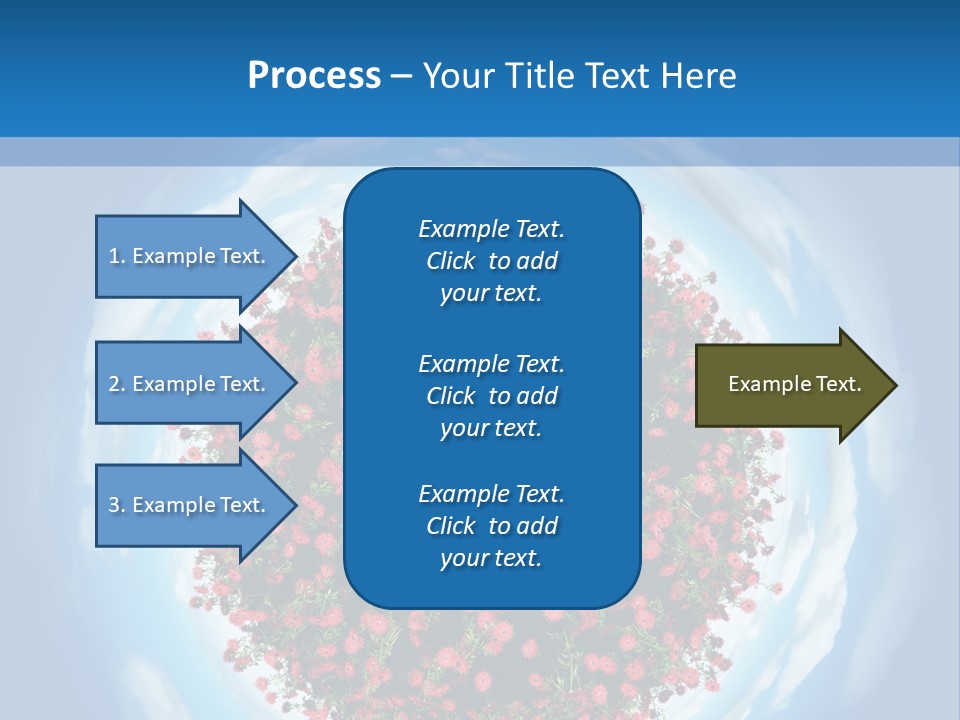 Condense Green Model PowerPoint Template