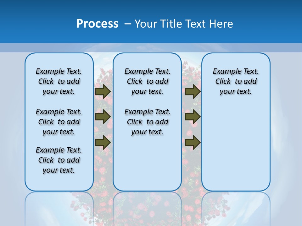 Condense Green Model PowerPoint Template