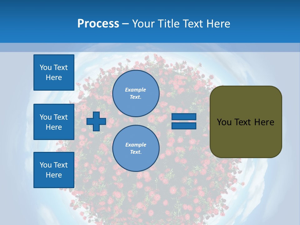 Condense Green Model PowerPoint Template