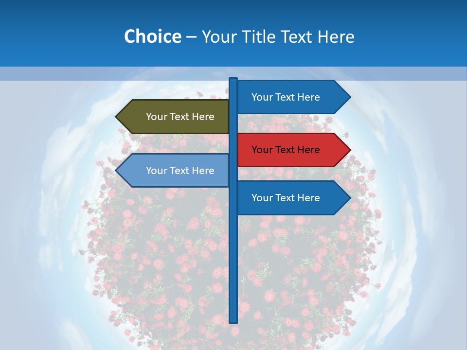 Condense Green Model PowerPoint Template