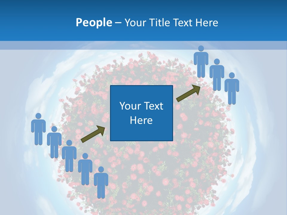 Condense Green Model PowerPoint Template