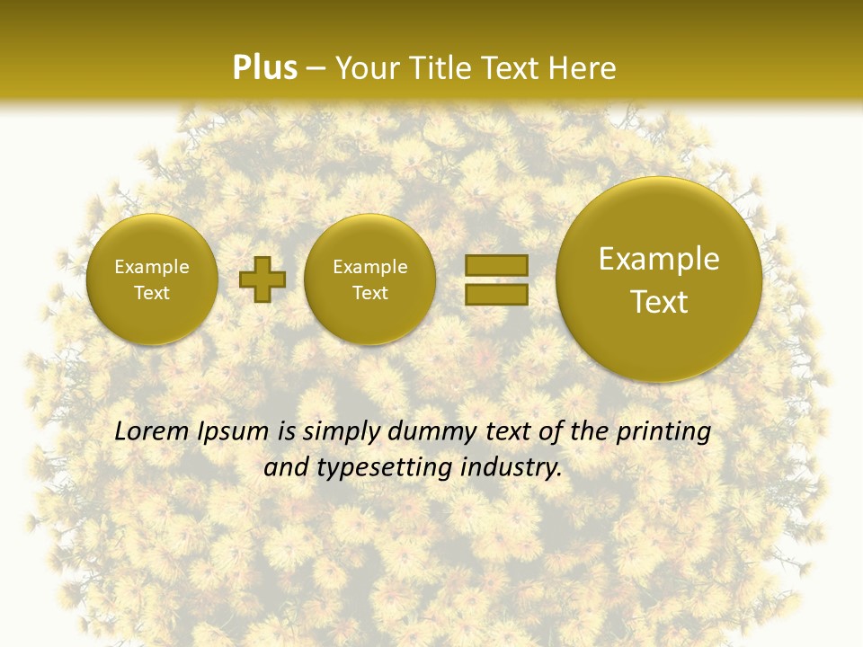Mini Dense Land PowerPoint Template