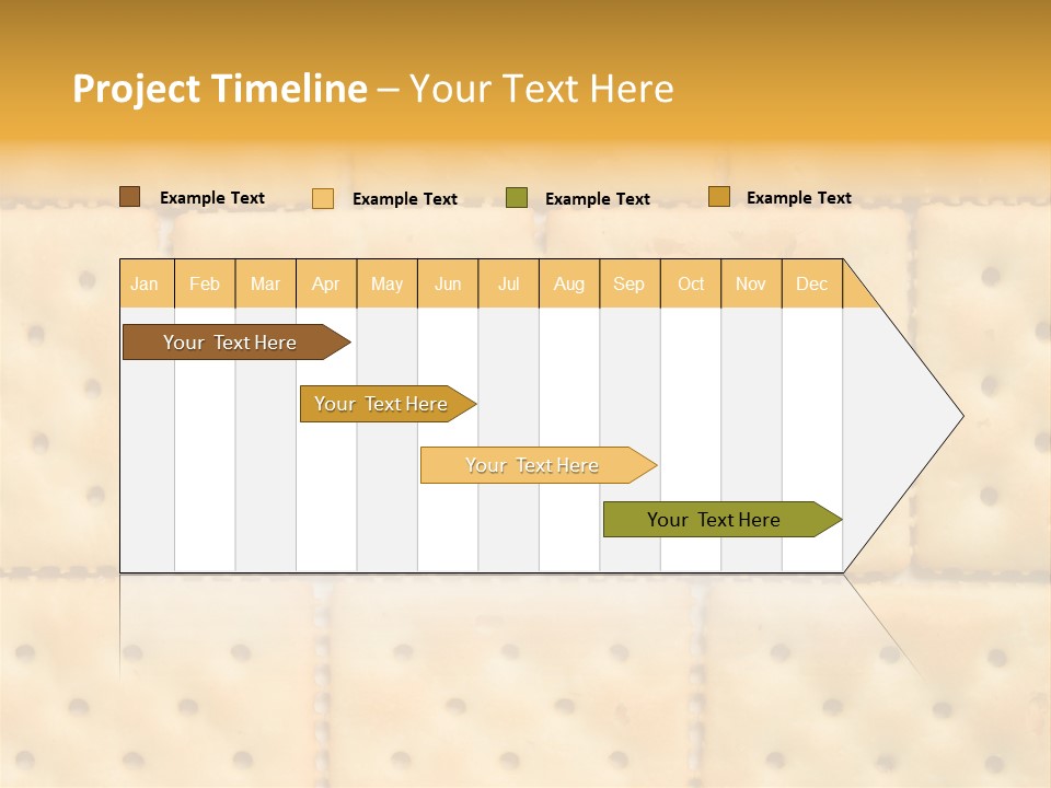 Biscuit Pattern Snack PowerPoint Template