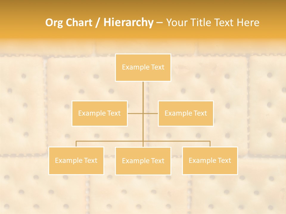 Biscuit Pattern Snack PowerPoint Template